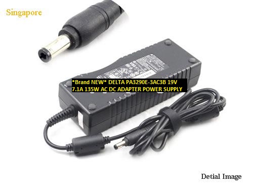 *Brand NEW* DELTA 19V 7.1A PA3290E-3AC3B 135W AC DC ADAPTER POWER SUPPLY